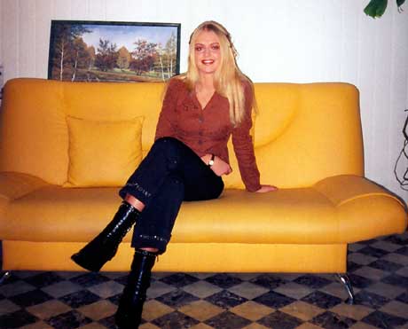 Светлана Петряева перед конкурсом, в салоне НОУ "ПИКС"